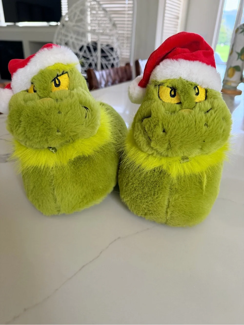 The Grinch Plush Holiday Slipper - Green